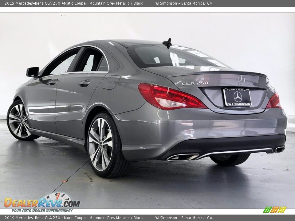2019 Mercedes-Benz CLA 250 4Matic Coupe Mountain Grey Metallic / Black Photo #10