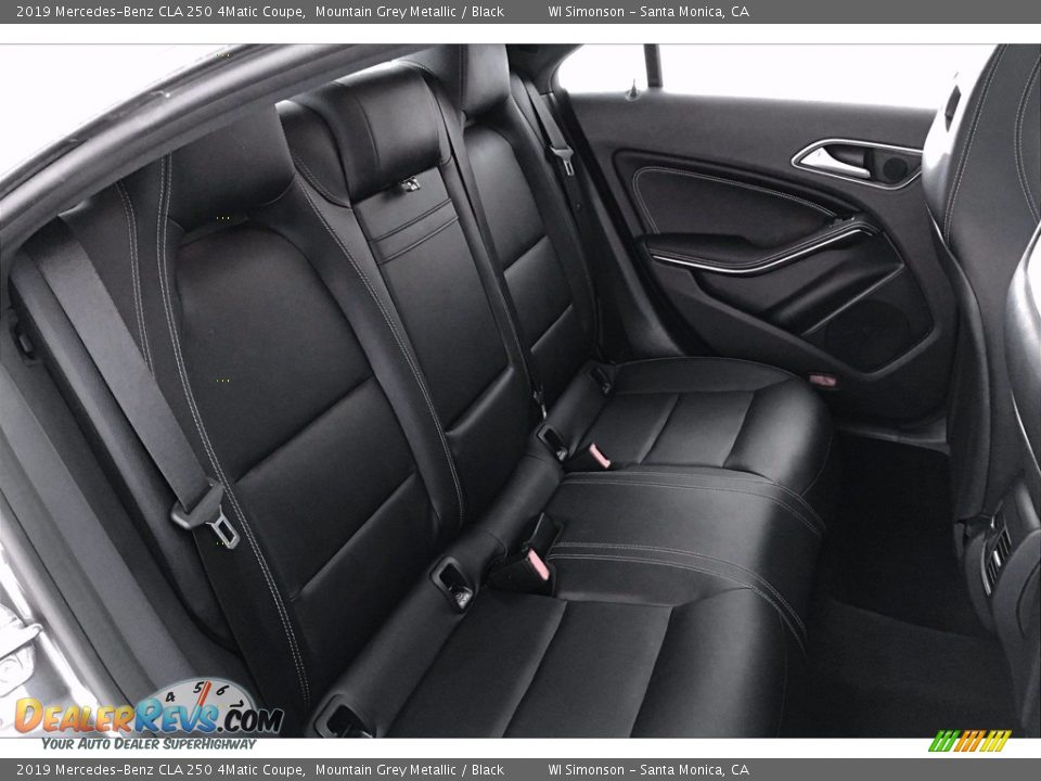 2019 Mercedes-Benz CLA 250 4Matic Coupe Mountain Grey Metallic / Black Photo #13