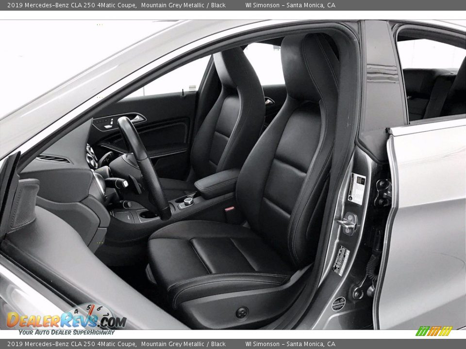 2019 Mercedes-Benz CLA 250 4Matic Coupe Mountain Grey Metallic / Black Photo #14