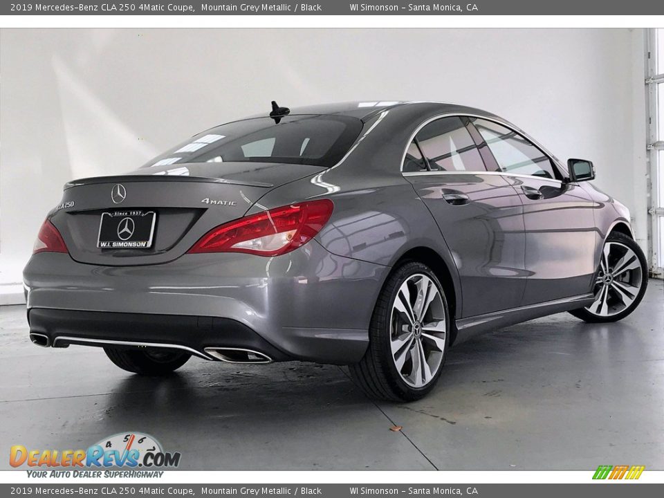 2019 Mercedes-Benz CLA 250 4Matic Coupe Mountain Grey Metallic / Black Photo #16