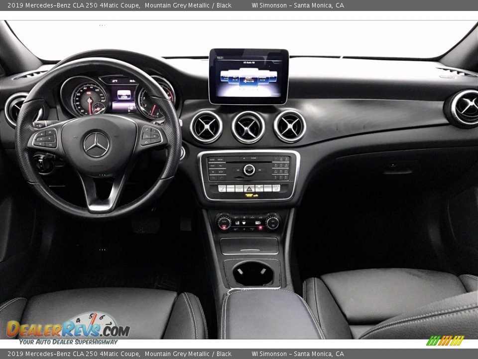 2019 Mercedes-Benz CLA 250 4Matic Coupe Mountain Grey Metallic / Black Photo #17