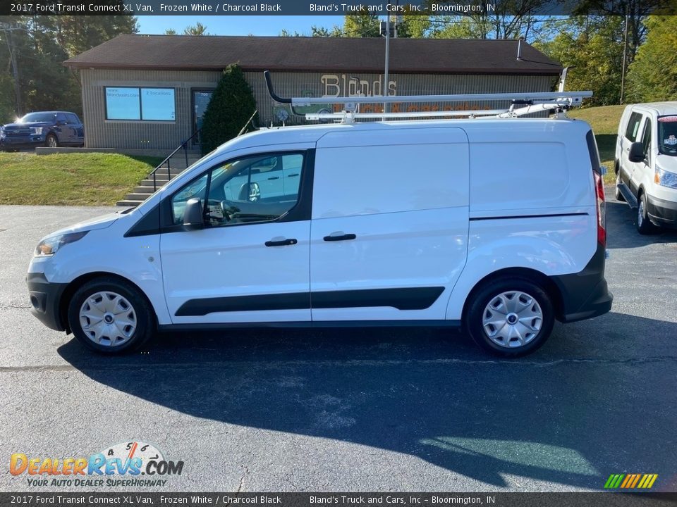 2017 Ford Transit Connect XL Van Frozen White / Charcoal Black Photo #1