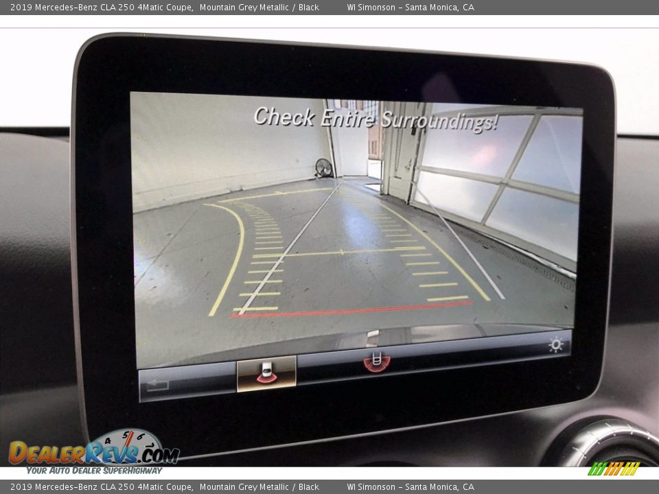 2019 Mercedes-Benz CLA 250 4Matic Coupe Mountain Grey Metallic / Black Photo #21