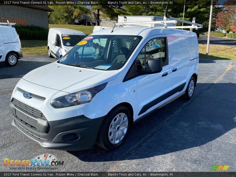 2017 Ford Transit Connect XL Van Frozen White / Charcoal Black Photo #2