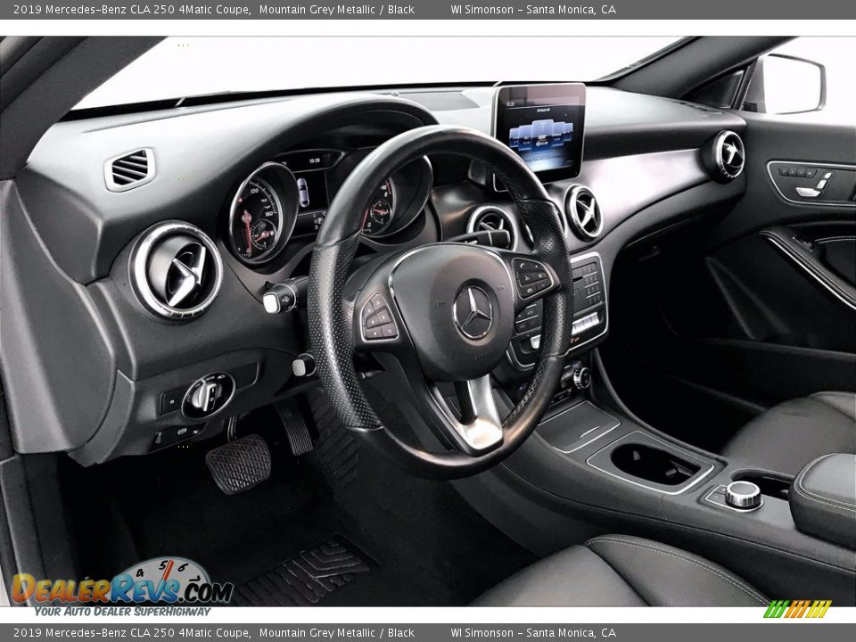 2019 Mercedes-Benz CLA 250 4Matic Coupe Mountain Grey Metallic / Black Photo #22