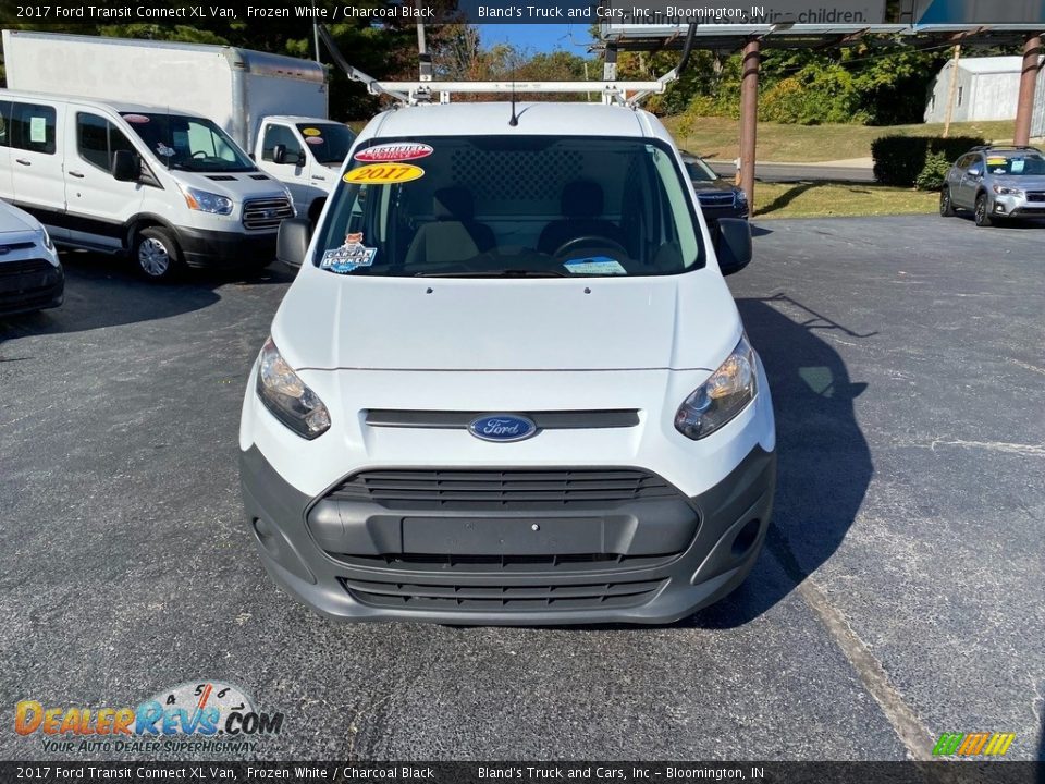 2017 Ford Transit Connect XL Van Frozen White / Charcoal Black Photo #3