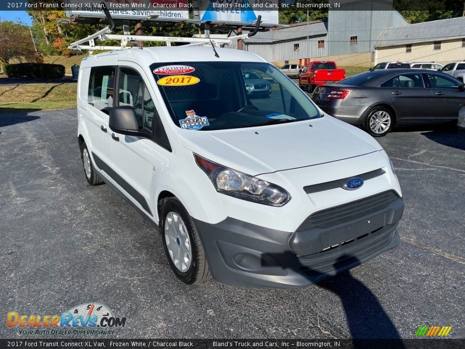 2017 Ford Transit Connect XL Van Frozen White / Charcoal Black Photo #4