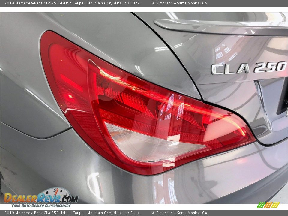 2019 Mercedes-Benz CLA 250 4Matic Coupe Mountain Grey Metallic / Black Photo #26