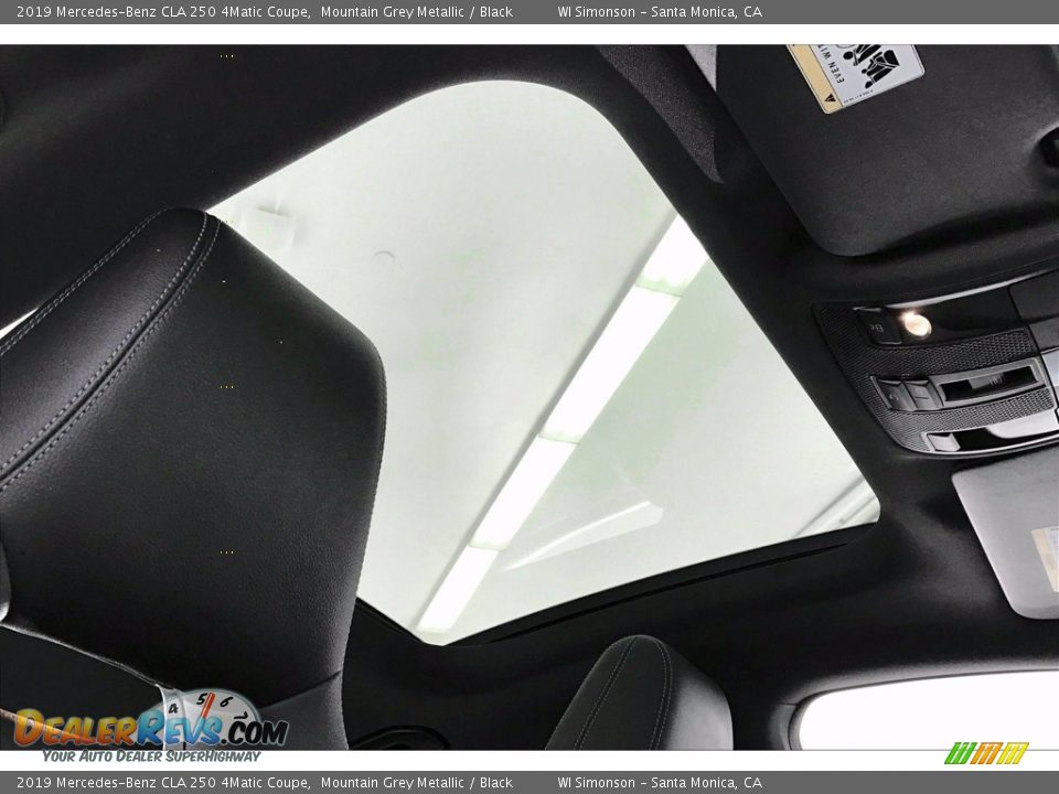 2019 Mercedes-Benz CLA 250 4Matic Coupe Mountain Grey Metallic / Black Photo #29