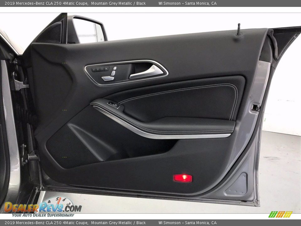 2019 Mercedes-Benz CLA 250 4Matic Coupe Mountain Grey Metallic / Black Photo #30