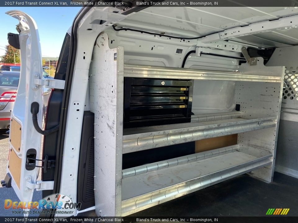 2017 Ford Transit Connect XL Van Frozen White / Charcoal Black Photo #11