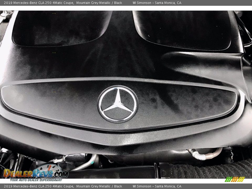 2019 Mercedes-Benz CLA 250 4Matic Coupe Mountain Grey Metallic / Black Photo #31