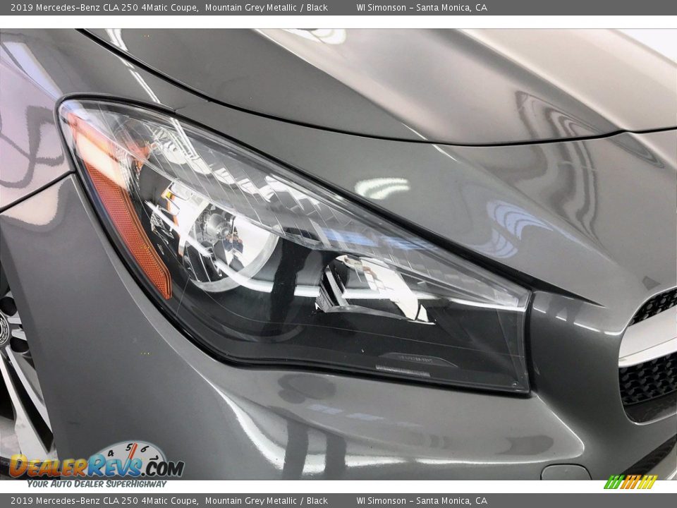 2019 Mercedes-Benz CLA 250 4Matic Coupe Mountain Grey Metallic / Black Photo #32