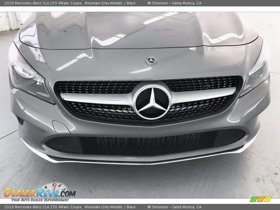 2019 Mercedes-Benz CLA 250 4Matic Coupe Mountain Grey Metallic / Black Photo #33