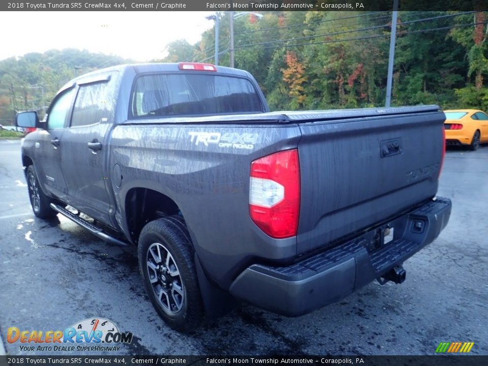 2018 Toyota Tundra SR5 CrewMax 4x4 Cement / Graphite Photo #4