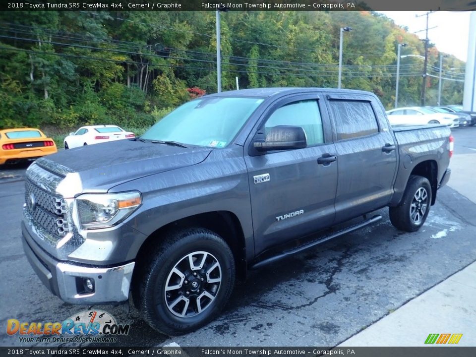 2018 Toyota Tundra SR5 CrewMax 4x4 Cement / Graphite Photo #6