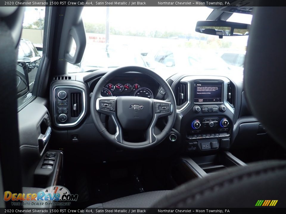 2020 Chevrolet Silverado 1500 RST Crew Cab 4x4 Satin Steel Metallic / Jet Black Photo #13