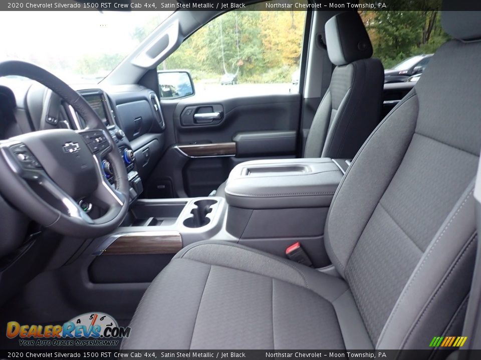 2020 Chevrolet Silverado 1500 RST Crew Cab 4x4 Satin Steel Metallic / Jet Black Photo #15