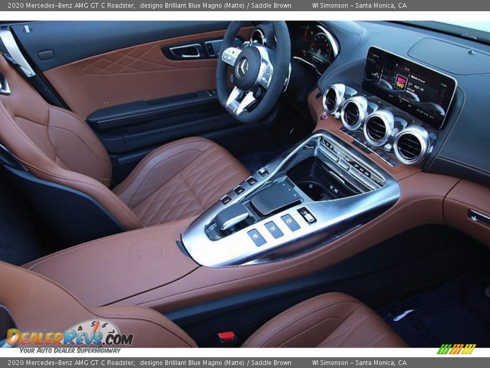 Front Seat of 2020 Mercedes-Benz AMG GT C Roadster Photo #11