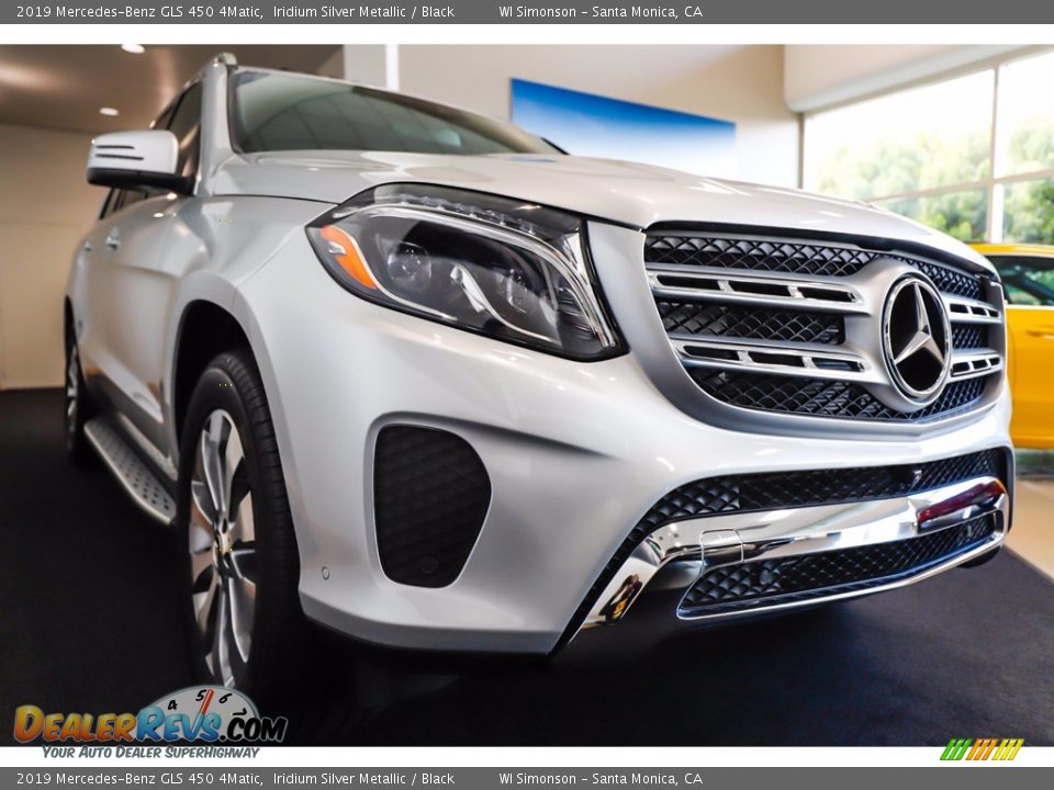 2019 Mercedes-Benz GLS 450 4Matic Iridium Silver Metallic / Black Photo #2