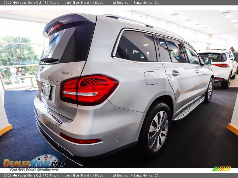 2019 Mercedes-Benz GLS 450 4Matic Iridium Silver Metallic / Black Photo #3