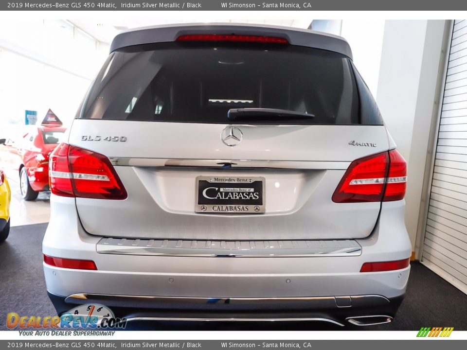 2019 Mercedes-Benz GLS 450 4Matic Iridium Silver Metallic / Black Photo #4