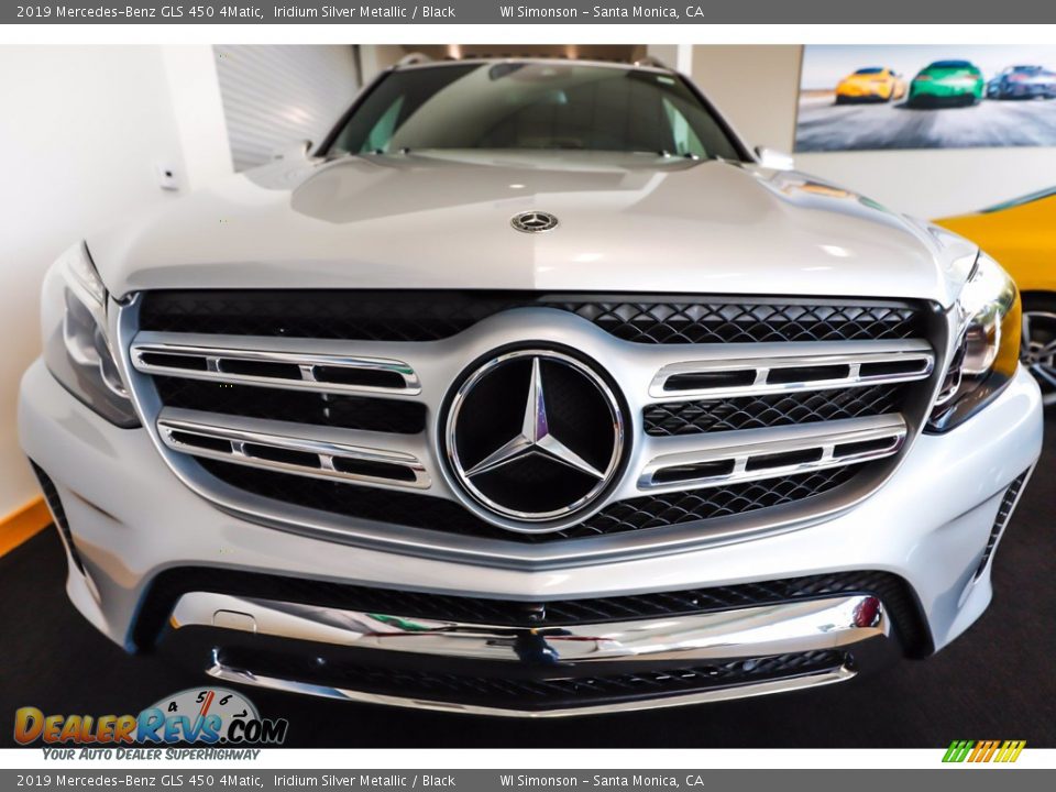 2019 Mercedes-Benz GLS 450 4Matic Iridium Silver Metallic / Black Photo #7