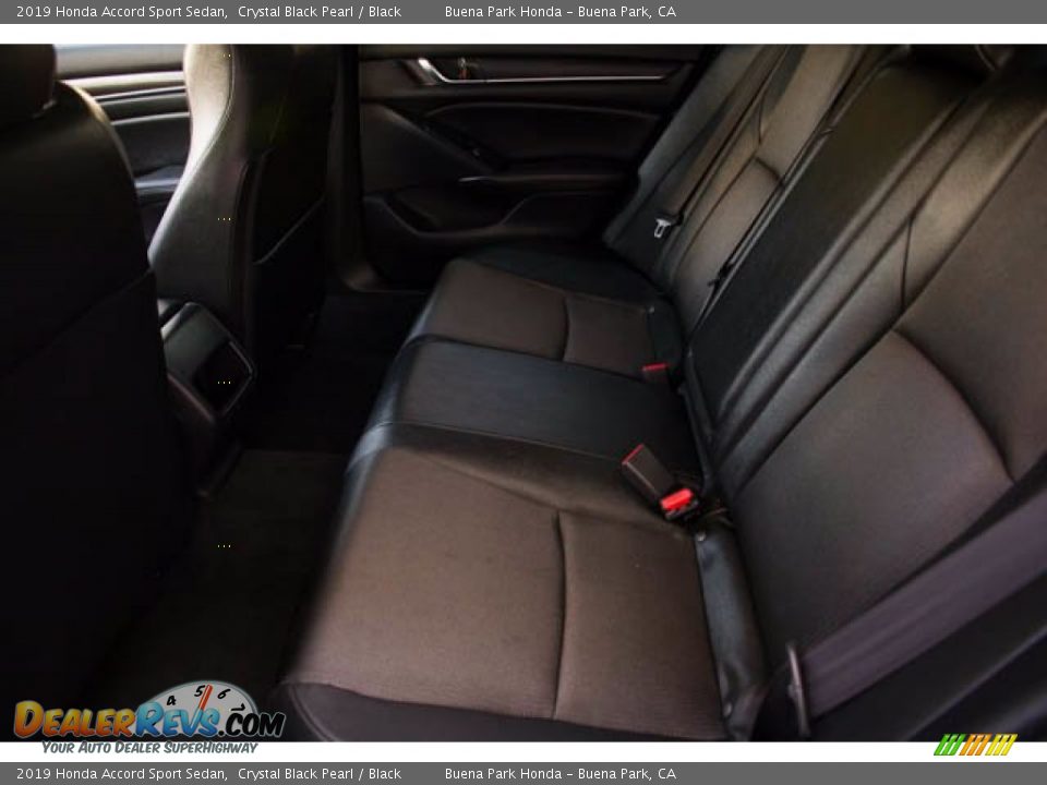 2019 Honda Accord Sport Sedan Crystal Black Pearl / Black Photo #4