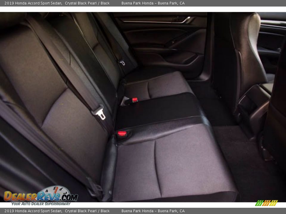 2019 Honda Accord Sport Sedan Crystal Black Pearl / Black Photo #21