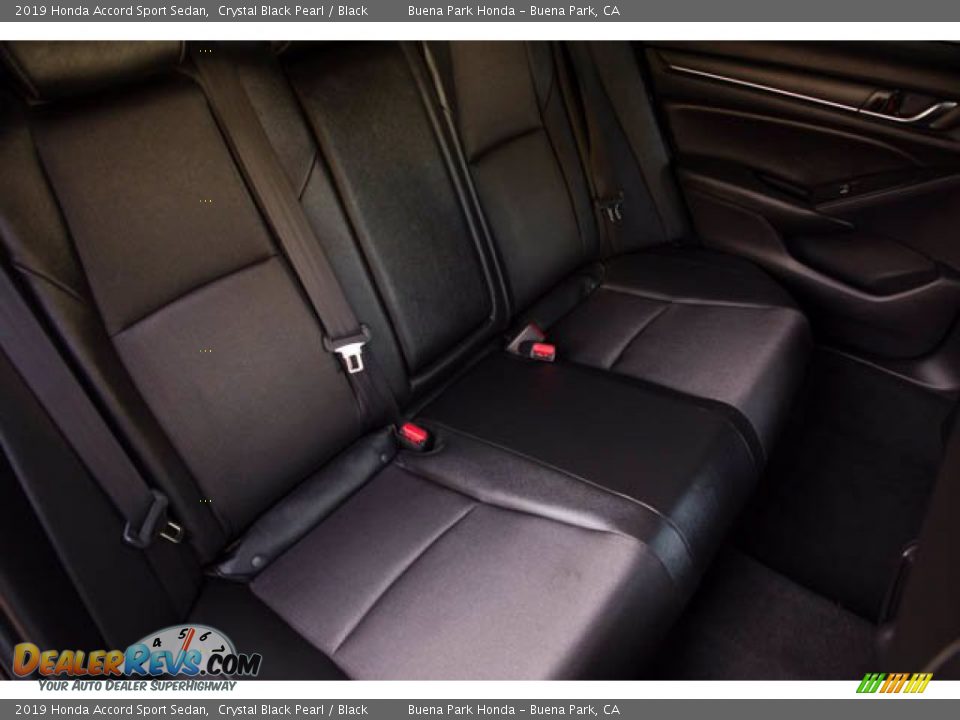 2019 Honda Accord Sport Sedan Crystal Black Pearl / Black Photo #22