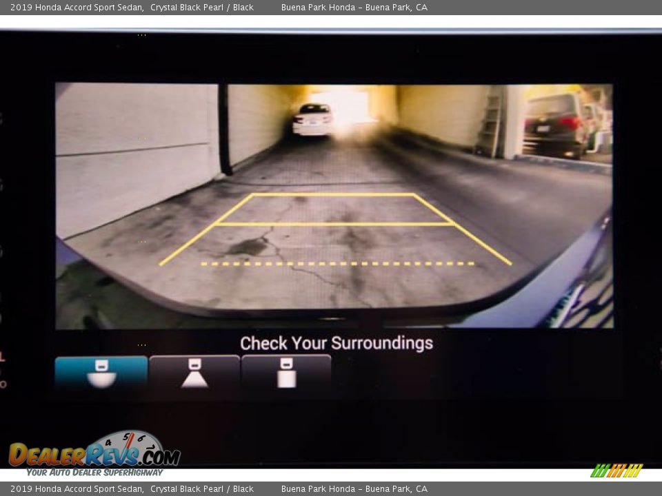 2019 Honda Accord Sport Sedan Crystal Black Pearl / Black Photo #26
