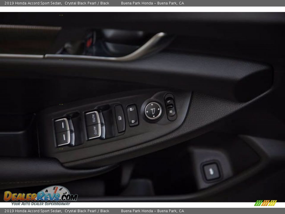 2019 Honda Accord Sport Sedan Crystal Black Pearl / Black Photo #29