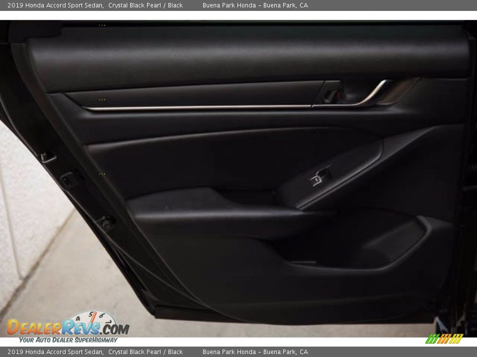 2019 Honda Accord Sport Sedan Crystal Black Pearl / Black Photo #30