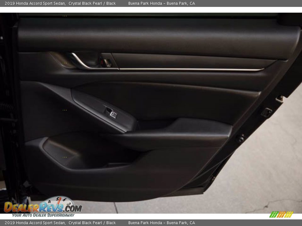 2019 Honda Accord Sport Sedan Crystal Black Pearl / Black Photo #31