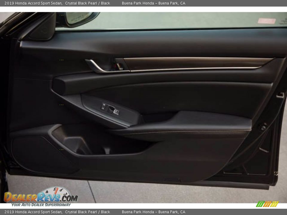 2019 Honda Accord Sport Sedan Crystal Black Pearl / Black Photo #32