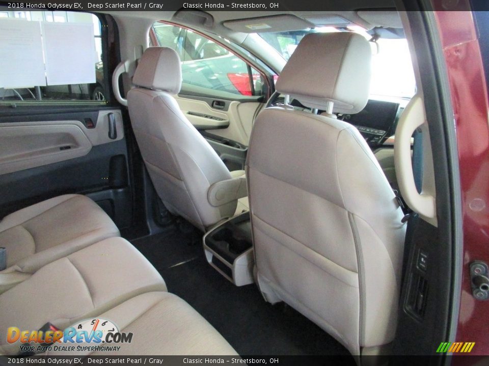 2018 Honda Odyssey EX Deep Scarlet Pearl / Gray Photo #17