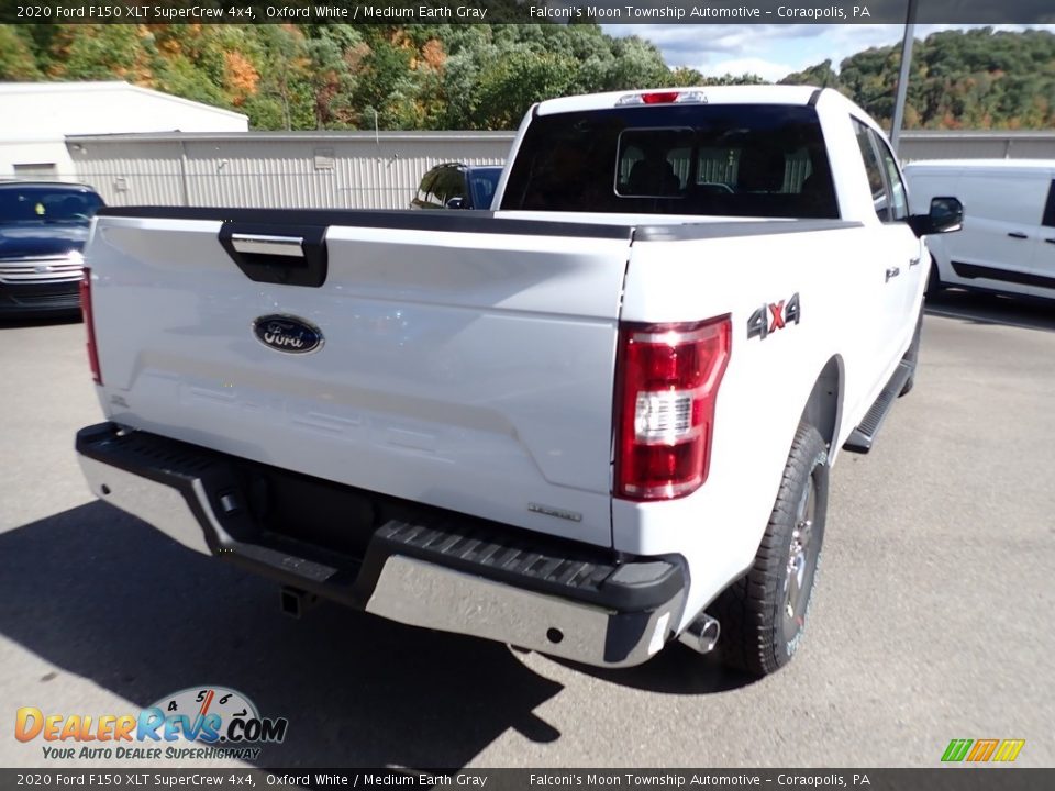 2020 Ford F150 XLT SuperCrew 4x4 Oxford White / Medium Earth Gray Photo #2