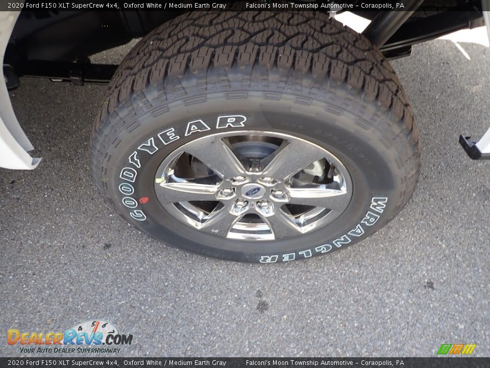 2020 Ford F150 XLT SuperCrew 4x4 Oxford White / Medium Earth Gray Photo #7
