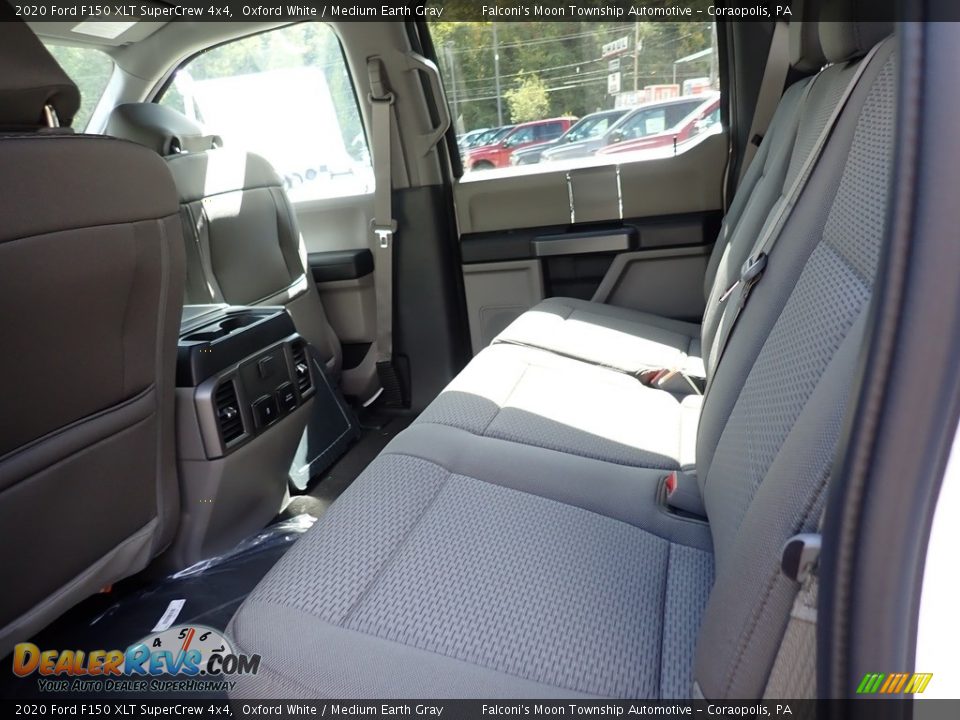 2020 Ford F150 XLT SuperCrew 4x4 Oxford White / Medium Earth Gray Photo #8