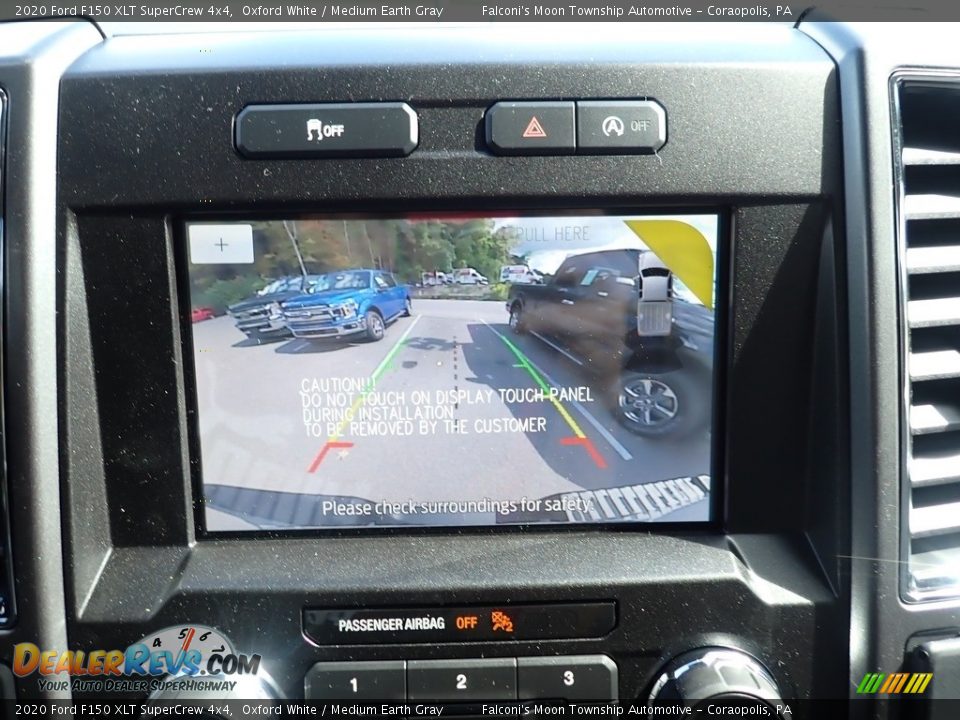 2020 Ford F150 XLT SuperCrew 4x4 Oxford White / Medium Earth Gray Photo #14
