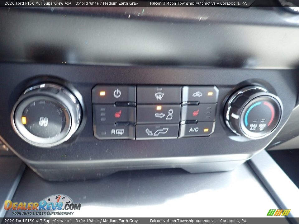 2020 Ford F150 XLT SuperCrew 4x4 Oxford White / Medium Earth Gray Photo #15