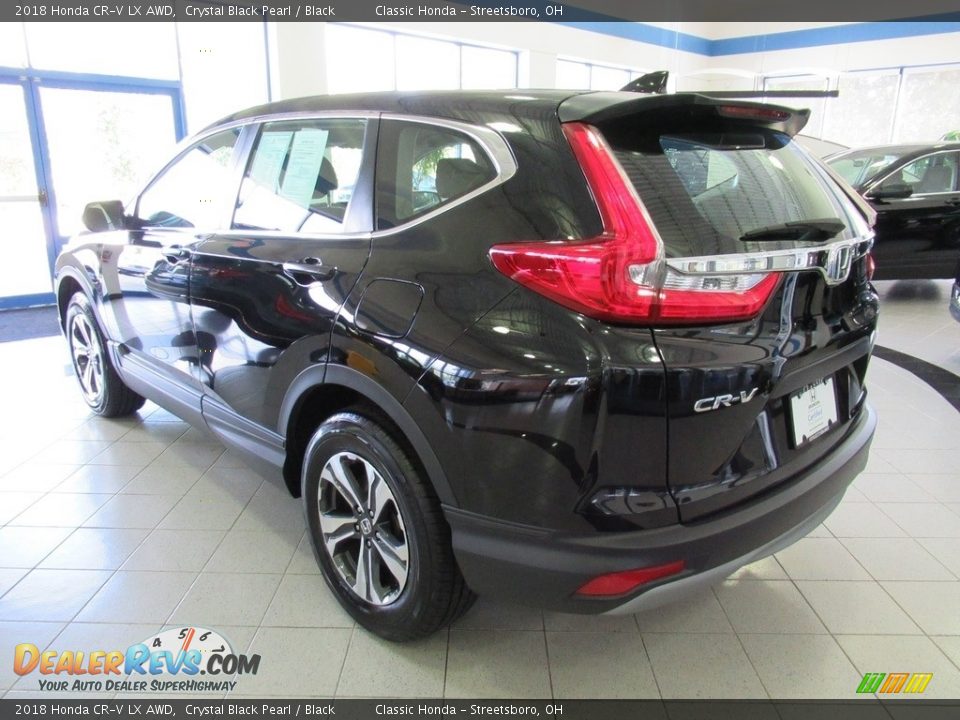 2018 Honda CR-V LX AWD Crystal Black Pearl / Black Photo #9