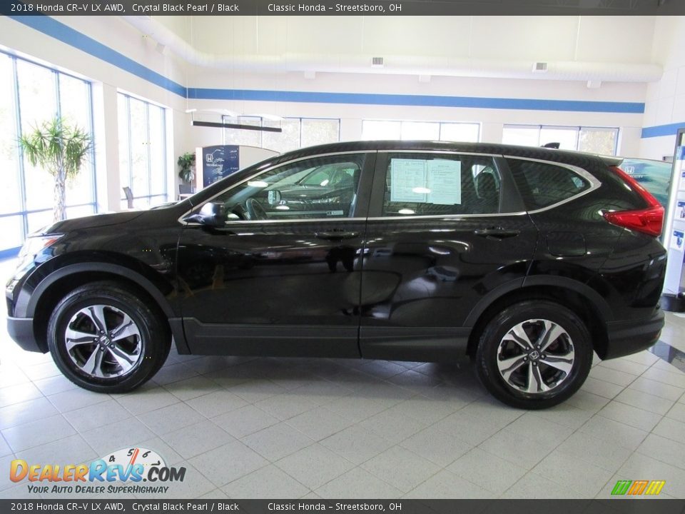 2018 Honda CR-V LX AWD Crystal Black Pearl / Black Photo #10