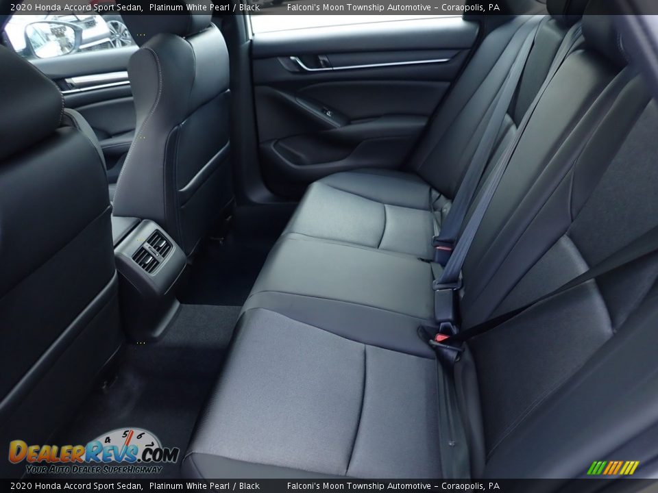 Rear Seat of 2020 Honda Accord Sport Sedan Photo #9