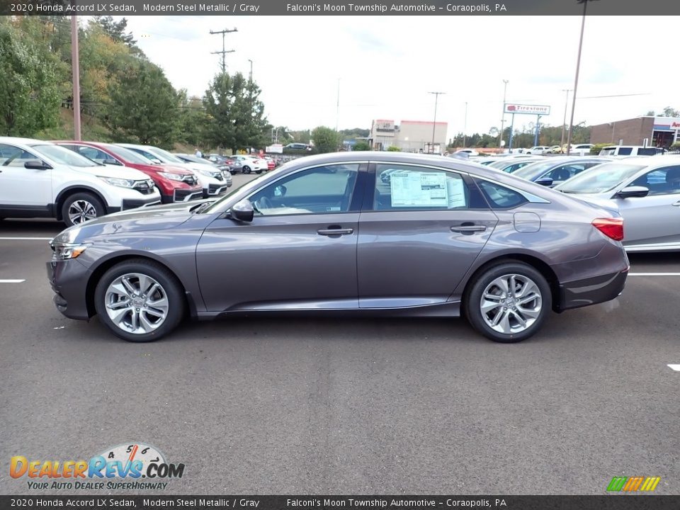 2020 Honda Accord LX Sedan Modern Steel Metallic / Gray Photo #3