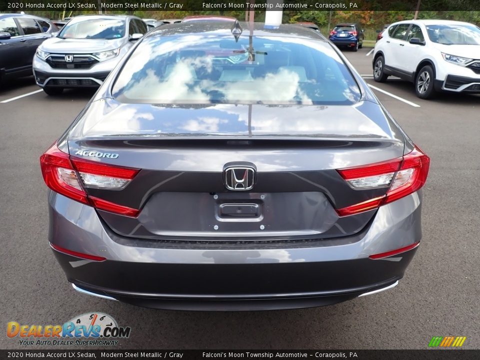2020 Honda Accord LX Sedan Modern Steel Metallic / Gray Photo #5