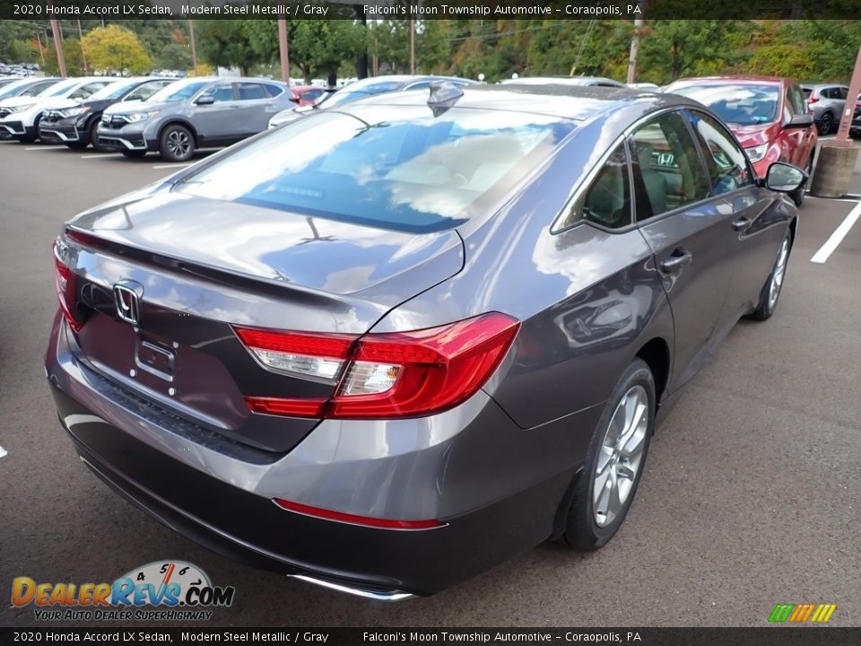 2020 Honda Accord LX Sedan Modern Steel Metallic / Gray Photo #6