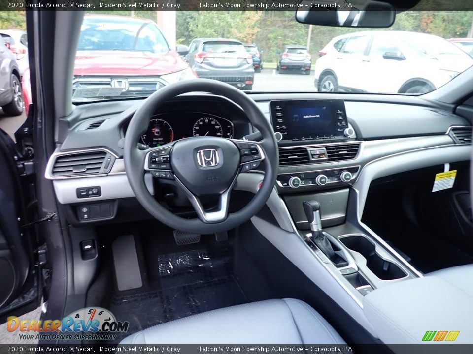 2020 Honda Accord LX Sedan Modern Steel Metallic / Gray Photo #12