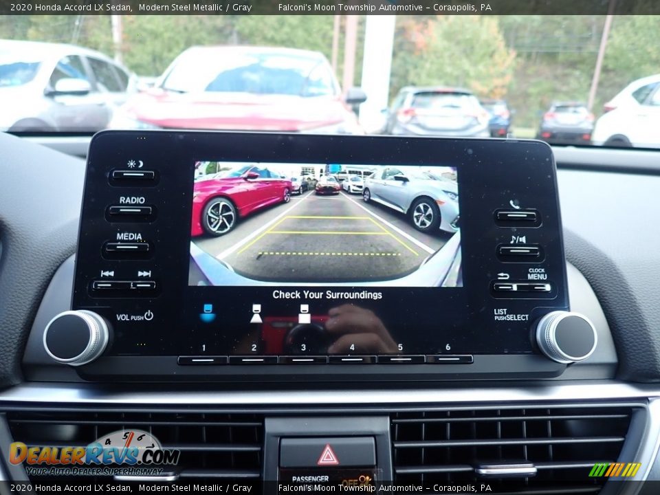 2020 Honda Accord LX Sedan Modern Steel Metallic / Gray Photo #16