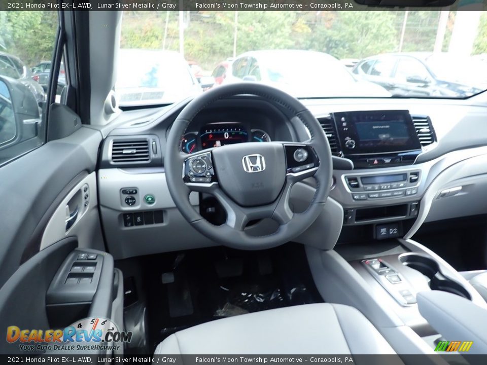 Dashboard of 2021 Honda Pilot EX-L AWD Photo #8